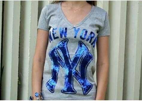 T-Shirt Cinza NY Tamanho G